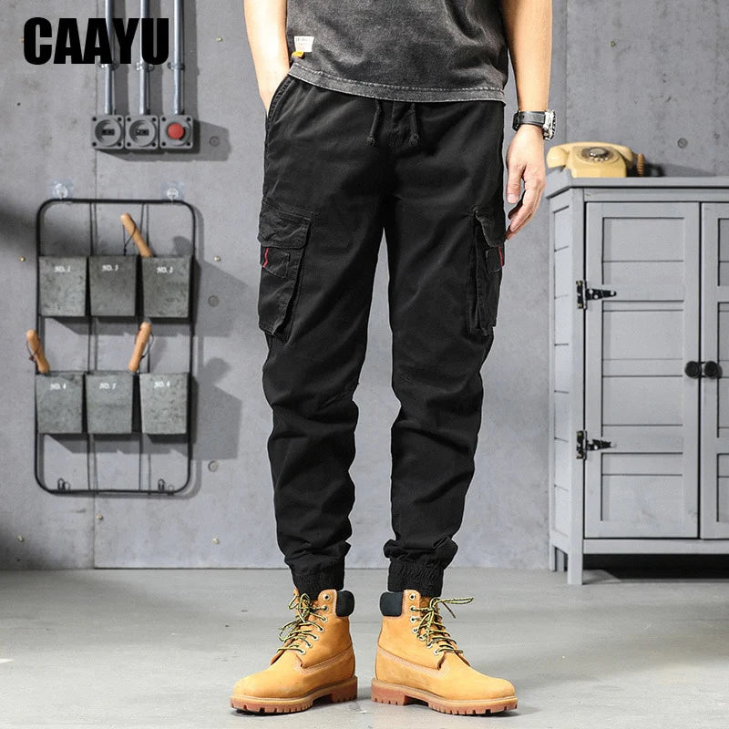 Mens Casual Hip Hop Cargo Pants ( Pack of 2 )