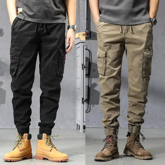 Mens Casual Hip Hop Cargo Pants ( Pack of 2 )
